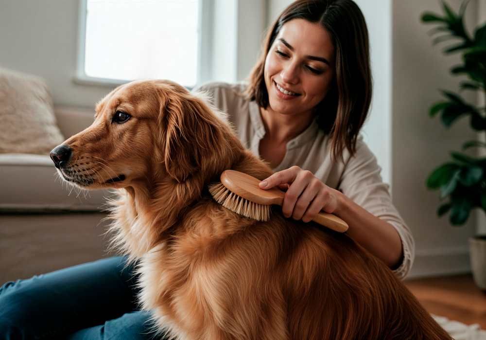 Professional dog grooming services in Abu Dhabi